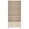 vidaXL Highboard HAMAR Massivholz Kiefer Honigbraun - Produktbild-Vorschau 4