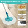 4 Stück Mikrofaser Ersatzkopf für alle Leifheit Clean Twist Produktbild-Vorschau 8