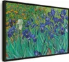 Włoski obraz na płótnie - Irysy - Van Gogh 90x60 cm Podgląd zdjęcia produktu 1