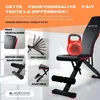 Mobiclinic Fit Banc de musculation pliable multifonctionnel Voir les images du produit 5
