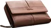 A brown leather wallet is shown against a white background. Produktbild-Vorschau