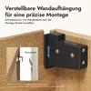 doporro TV Lowboard hängend Fernsehschrank Wohnzimmer | Produktbild-Vorschau 5