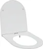 vidaXL Toilettensitz Weiß 47 x 36 x 3,4 cm Duroplast Produktbild-Vorschau 1