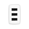 Kompaktes weißes Wandladegerät mit 3 x USB und 17 W Produktbild-Vorschau 4