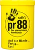 A yellow container with black text and graphics. Produktbild-Vorschau