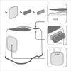 Rotho Katzentoilette mit Haube Bea – 51 x 39,5 x 44,3 cm – Produktbild-Vorschau 8
