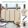 Angel Living 4 pezzi Paravento Protezione dalla vista Anteprima dell’immagine prodotto 6