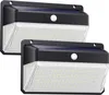 Two solar-powered outdoor lights with motion sensors are shown against a white background. Produktbild-Vorschau