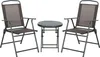 Outsunny Bistro-Set 3-teilig aus Metall Wetterfest Produktbild-Vorschau 1