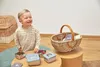 Lässig Snackbox Steel 3 pièces assorties Tiny Farmer lilas Voir les images du produit 4