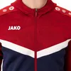 JAKO Unisex Kapuzenjacke Iconic, Farbe:marine/chili rot, Produktbild-Vorschau 7