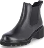 Paul Green Damen Chelsea Boots Stiefeletten Schwarz Produktbild-Vorschau 2