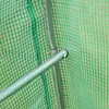 Szklarnia tunel ogrodowy foliowy 4x2x2 m 8 m² metalowy Podgląd zdjęcia produktu 2