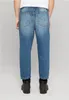 Cropped Tapered Jeans middeepblue 38 Produktbild-Vorschau 2