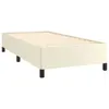 Design Möbel Bettgestell Creme 90x200 cm Kunstleder - 2024 Produktbild-Vorschau 3
