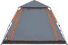 vidaXL Kuppel-Campingzelt 5 Personen Grau und Orange Quick Produktbild-Vorschau 5