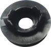 A black pulley wheel is shown against a white background. Produktbild-Vorschau