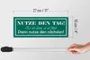 Holzschild Spruch 27x10cm Nutze den Tag es sei denn, er ist Produktbild-Vorschau 6