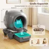 COSTWAY Lettiera autopulente, 80 L, lettiera autopulente Anteprima dell’immagine prodotto 2