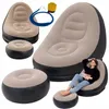 Verk 27532 Poltrona gonfiabile relax con poggiapiedi, nera Anteprima dell’immagine prodotto 8