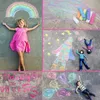 12 craies colorées, craie scolaire, craie pour tableau Voir les images du produit 4