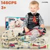 Kolejka elektryczna składana dla dzieci 146 el Tory Podgląd zdjęcia produktu 6
