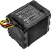 A close-up, angled view of a black battery pack with red, yellow, and black wires extending from the top. Náhled obrázku produktu