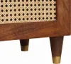 Möbel Nachttische Braun Rattan und massivem Mango Holz - Produktbild-Vorschau 8