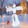 COSTWAY Weihnachtsengel beleuchtet groß, Weihnachtsdeko mit Produktbild-Vorschau 2