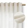 Gardine Vorhang Kräuselband Leinen 140x250 cm Hell Beige Produktbild-Vorschau 1