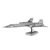 METAL EARTH 3D-Rätsel Lockheed SR-71 Blackbird Náhľad obrázku produktu 2