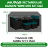 Housse imperméable pour meubles de jardin - Résistante à Voir les images du produit 2