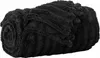 vidaXL Coperta nera 270 x 240 cm in pile Anteprima dell’immagine prodotto 1