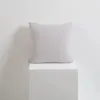 Graue Baumwoll-Musselin Kissenbezug 40x40 für Bettwäsche Produktbild-Vorschau 1