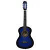 vidaXL Klassikgitarre für Anfänger und Kinder Blau 1/2 34" Produktbild-Vorschau 8