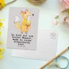 Mr. & Mrs. Panda Postkarte Schneiderin Herz - Grau Pastell Produktbild-Vorschau 3