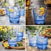 4 Trinkgläser Fisch Form Gläser Set Wassergläser Wasserglas Produktbild-Vorschau 6