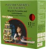 Candele piramidali rosse 17/100 – 12 pezzi per decorazioni Anteprima dell’immagine prodotto 4