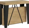 ITYHOME - Console extensible 90x40/300 cm Algo chêne nature Voir les images du produit 1