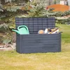 Gartenbox WOODEBOX - anthrazit Produktbild-Vorschau 14