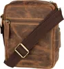 GREENBURRY Leder Umhängetasche Vintage Travel Crossbody Bag Produktbild-Vorschau 25