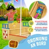 KIDIZ® Sandkasten Ahoi - Piratenschiff Boot Segelschiff aus Produktbild-Vorschau 3