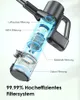 Diagram showing the internal filtering system of a vacuum cleaner. Produktbild-Vorschau