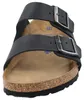 BIRKENSTOCK Arizona BS Herren Pantolette schwarz Fettleder Produktbild-Vorschau 5