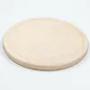 Runde Holzschneidebrett aus Buchenholz 28 cm mit Rille zum Produktbild-Vorschau 6