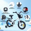 Rower dziecięcy COSTWAY 14 cali z koszykiem, siodełkiem z Podgląd zdjęcia produktu 4