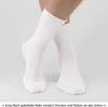 Footstar Damen & Herren Diabetiker Socken (6 Paar) Weiß Produktbild-Vorschau 3