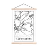 MuchoWow® Textilposter Stadtplan - Ludwigsburg - Karte Produktbild-Vorschau 1
