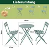Albatros Bistroset 3-teilig Grün – Bistrotisch mit 2 Produktbild-Vorschau 6