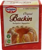A box of Dr. Oetker Backin baking powder with an image of a bundt cake. Anteprima dell’immagine prodotto